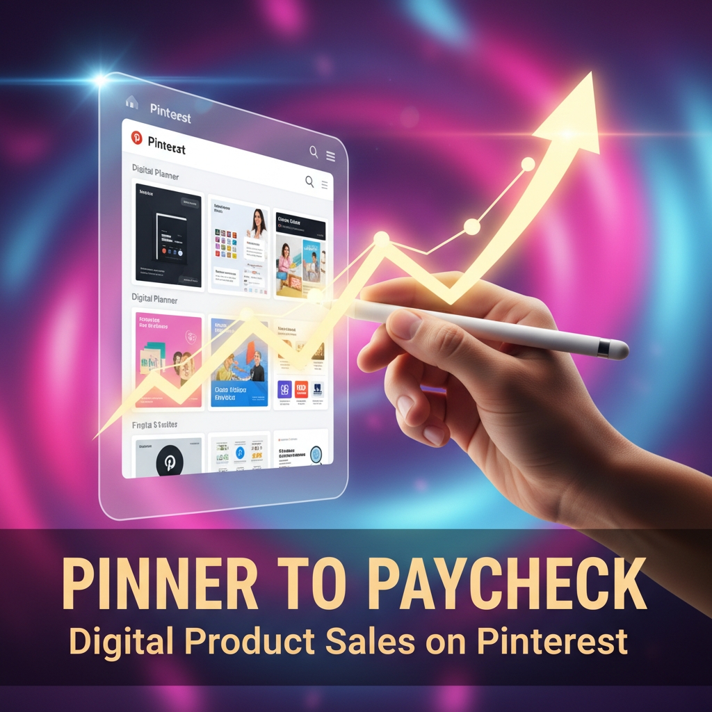Using Pinterest to increase digital product sales for graphic design templates on rkdgtalgraphic.com